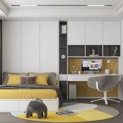 现代儿童房卧室
