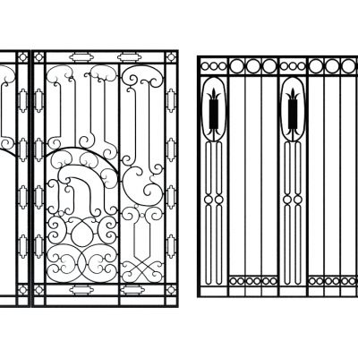 欧式铁艺金属大门
