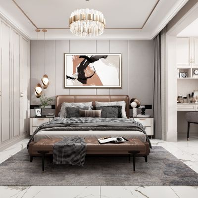 现代轻奢卧室