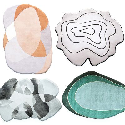 现代异形儿童地毯