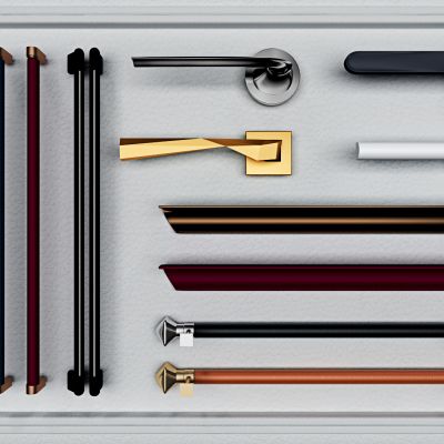 现代不锈钢拉手