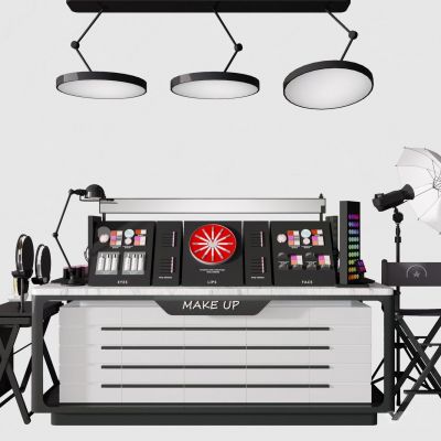 现代化妆品展示柜