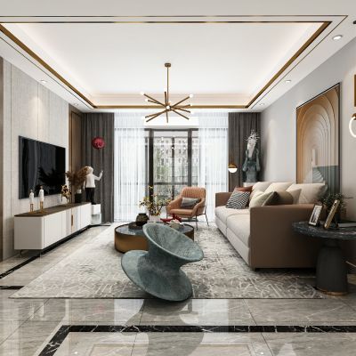 现代轻奢客餐厅