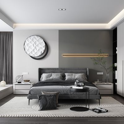 现代卧室