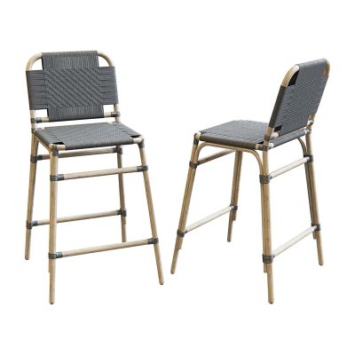 现代藤条凳高背藤条凳