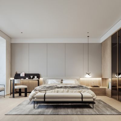 现代卧室