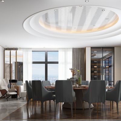 现代酒店轻奢包间