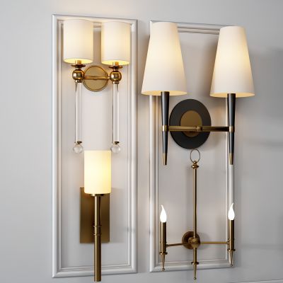 欧式壁灯组合