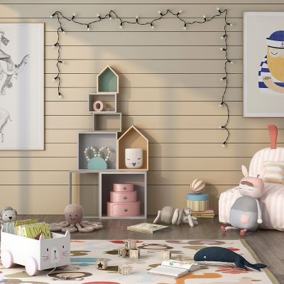 北欧儿童沙发儿童柜