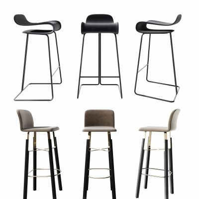 现代吧椅组合