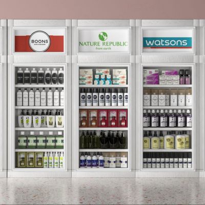 现代化妆品展柜