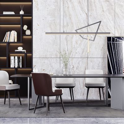 现代简约餐桌餐椅组合