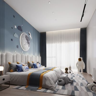 现代儿童房