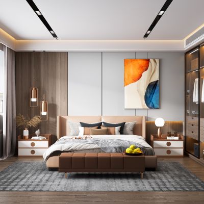 现代卧室