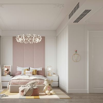 简欧式法式女孩房