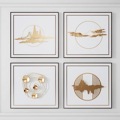 新中式立体装饰画