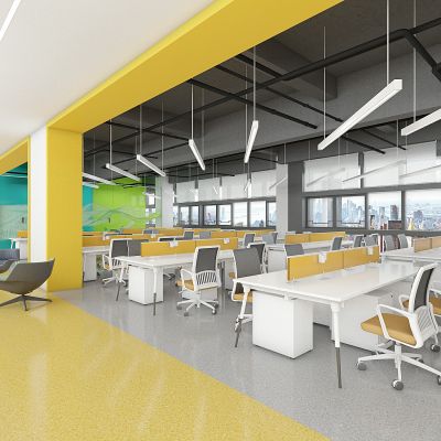 现代开场办公区