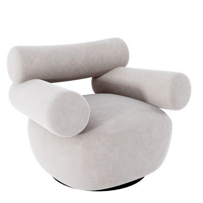 北欧布艺单人沙发