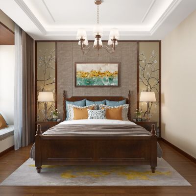 美式卧室