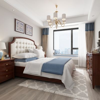 美式欧式卧室
