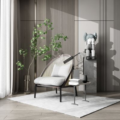 现代单人休闲椅
