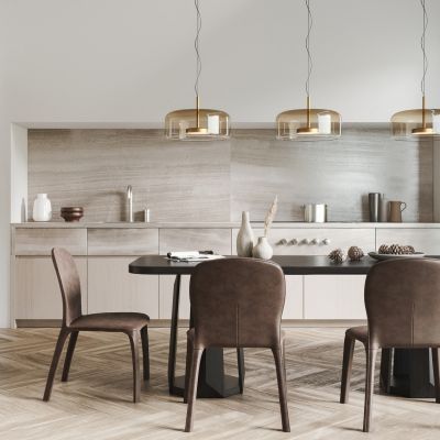 北欧现代餐厅厨房