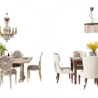 美式条形餐桌椅