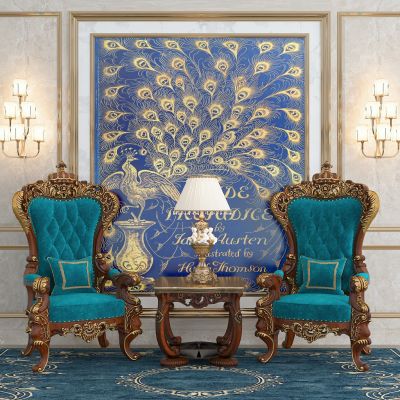 欧式法式巴洛克古典雕花沙发椅子灯几台灯壁灯台灯