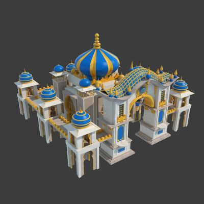 欧式中东沙特印度建筑