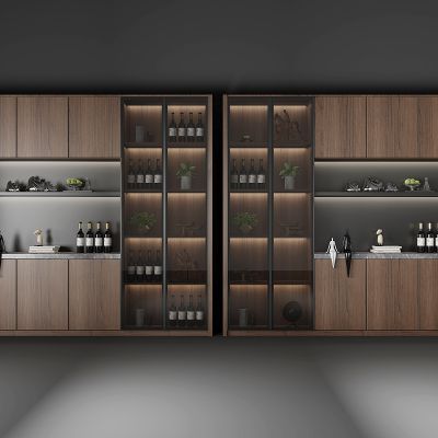 后现代酒柜