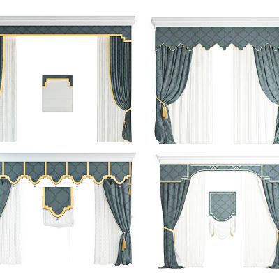 现代窗帘