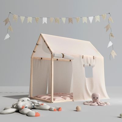 北欧儿童帐篷玩具组合