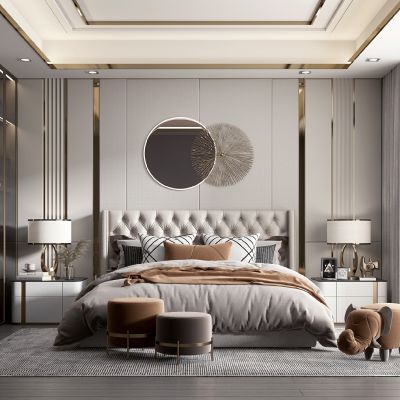 现代轻奢卧室