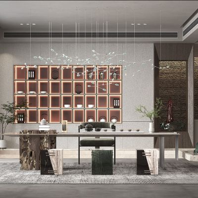 侘寂新中式茶室