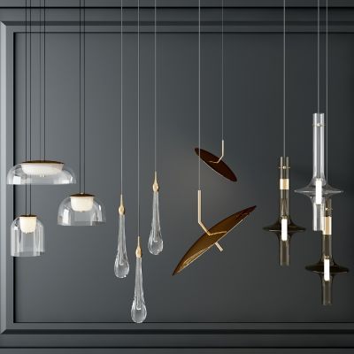 现代吊灯组合