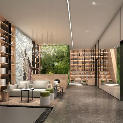 现代吉瑞公寓大厅