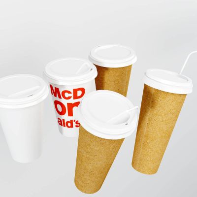 现代饮品奶茶杯子