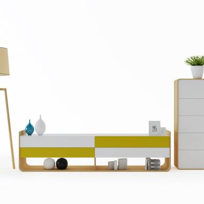 北欧电视柜组合