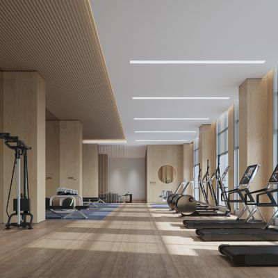现代健身房