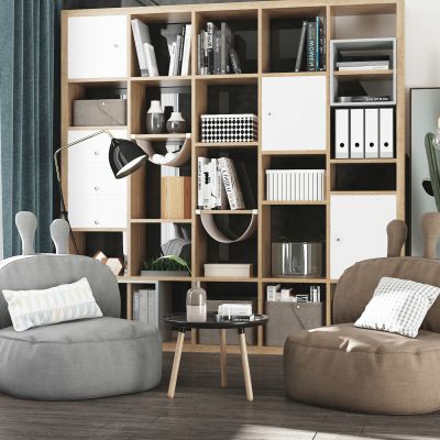 现代儿童布艺懒人沙发