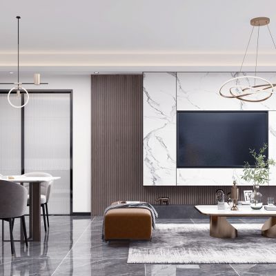 现代轻奢客餐厅