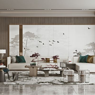 新中式轻奢客厅