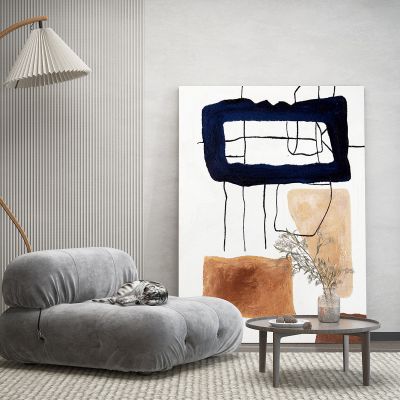 侘寂风单人沙发懒人沙发