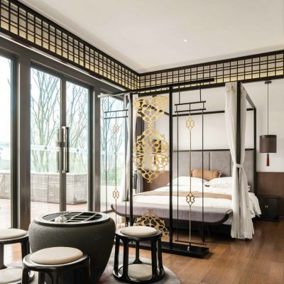 新中式酒店客房