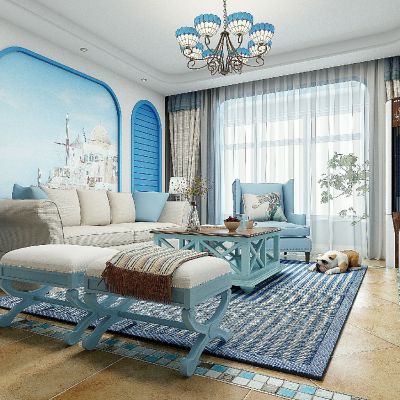 地中海田园客厅