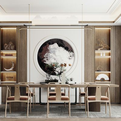 新中式茶室餐厅