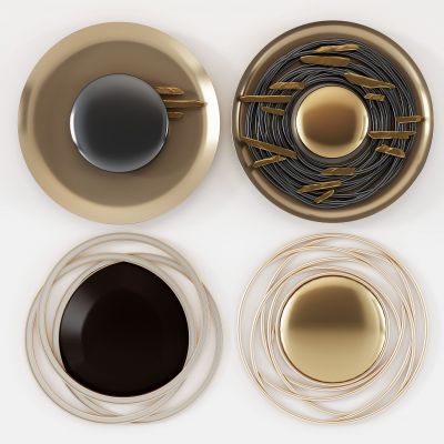 现代新中式墙饰