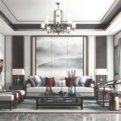 新中式风格家居客厅