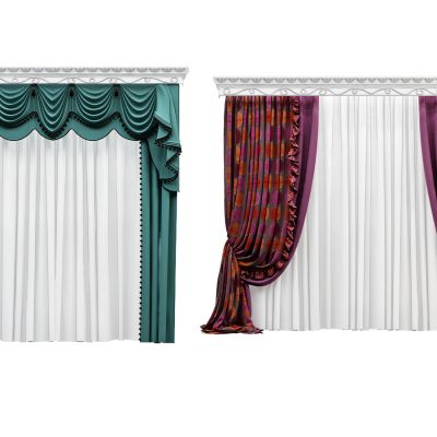 现代窗帘