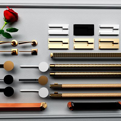 现代不锈钢拉手